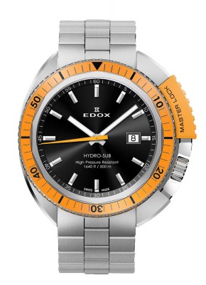 Edox HydroSub Diver Taucheruhr 53200 3OM NIN watch picture