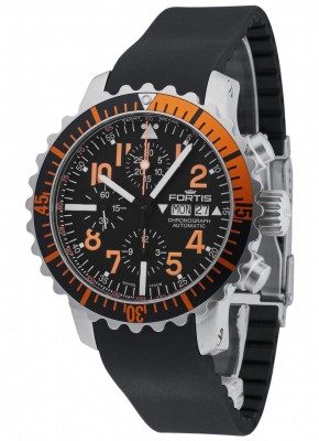 Fortis Aquatis Marinemaster Chronograph Orange 671.19.49 K watch picture