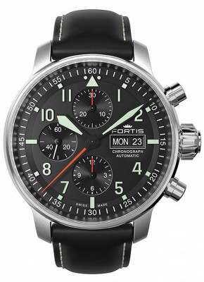 Fortis Aviatis Flieger Professional Chronograph 705.21.11 LF.01 watch picture